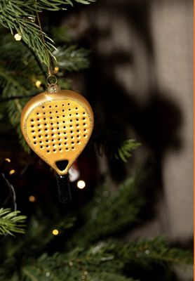 padelracket goud - yup in de boom