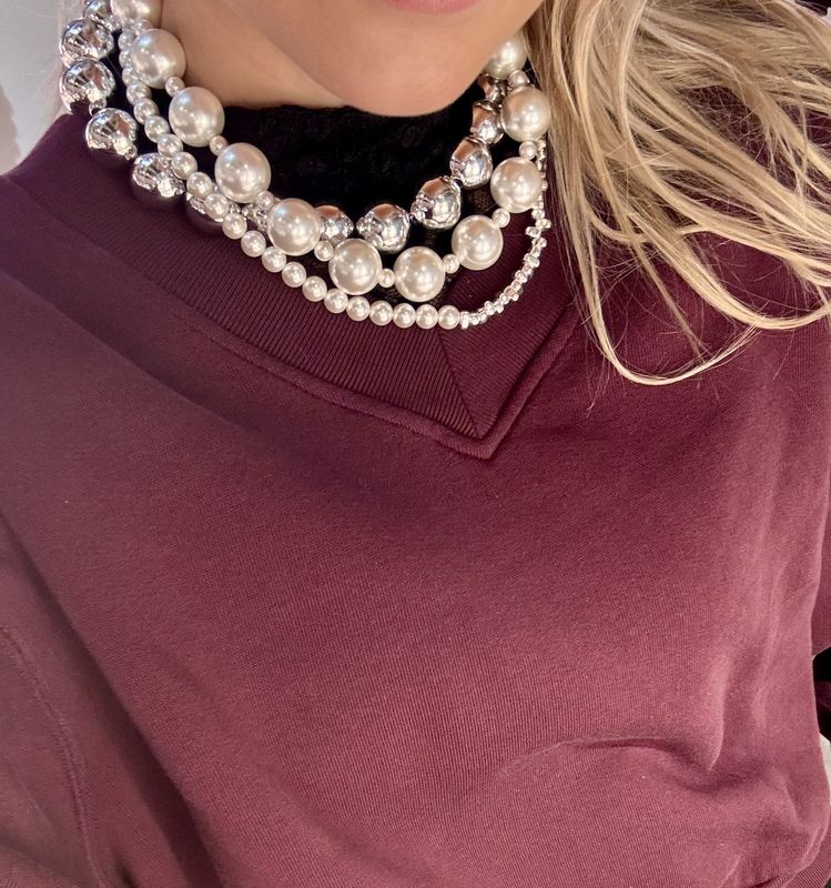 moonlight pearl necklace  - bonnie studios/ catwalk junkie