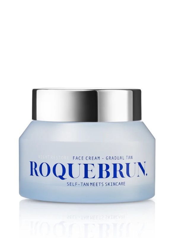 Night restore face Cream gradual tan - roquebrun