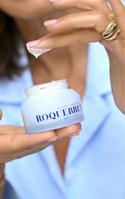 Night restore face Cream gradual tan - roquebrun
