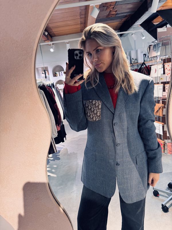 Attire Blazer  - Lichtblauw  - Dior - Attire