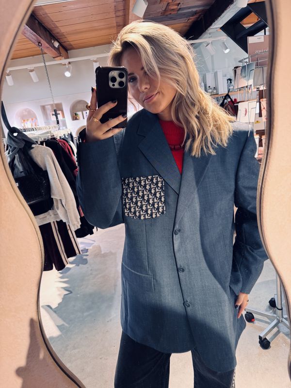 Attire Blazer - Blauw/grijs  - Dior - Attire