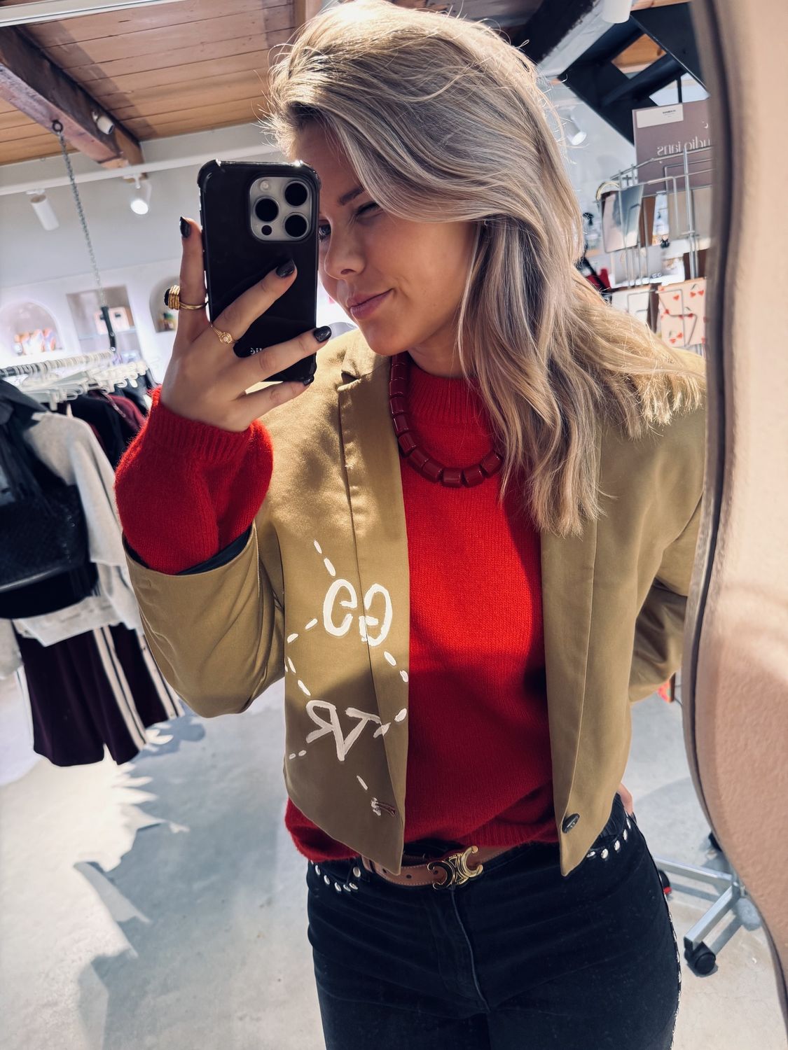 Attire X TVR blazer - Beige - Attire