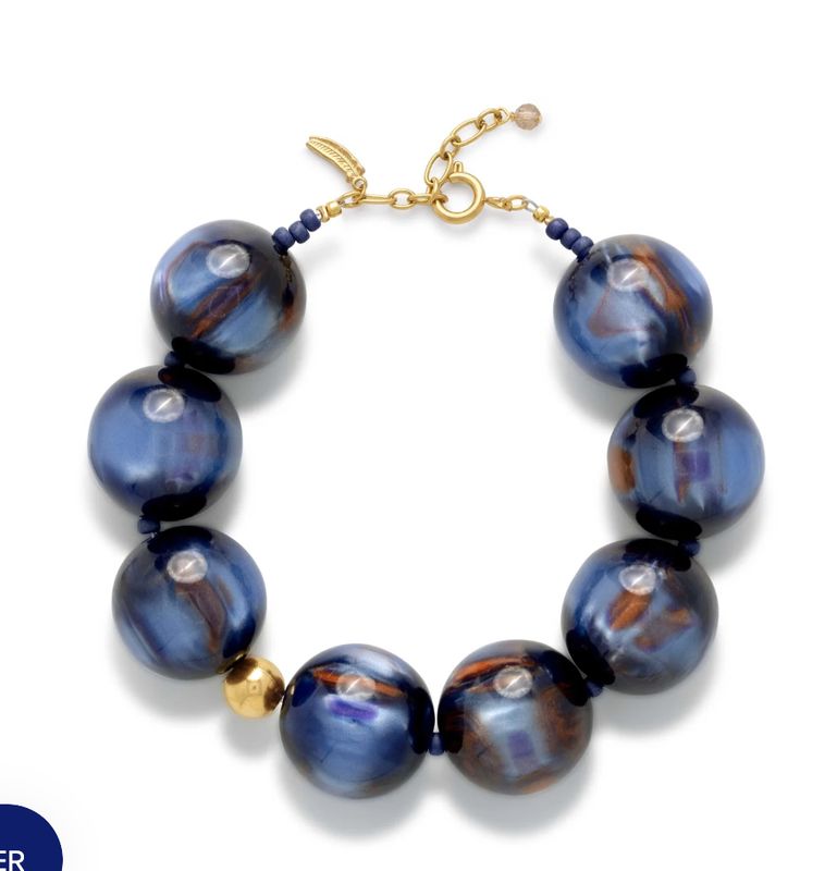nova bracelet blue - le veer