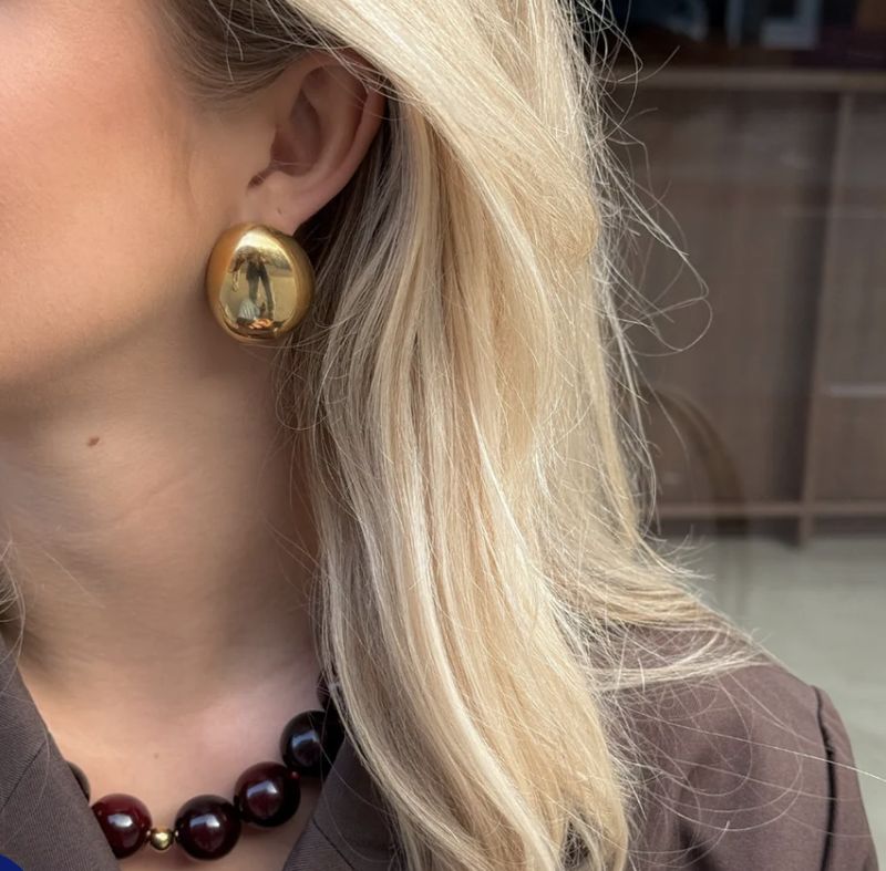 you are my rock earrings - le veer