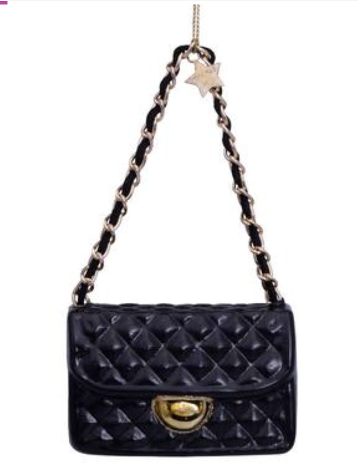 black fashion bag - vondels