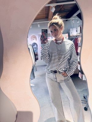 Relaxed Striped long sleeve - catwalk junkie