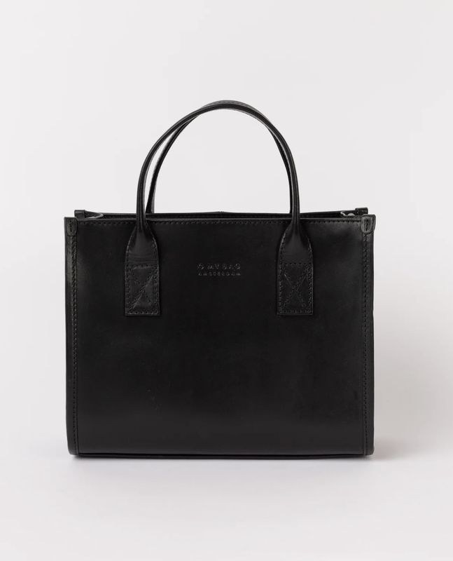 jackie midi (zwart en bruin) - o my bag