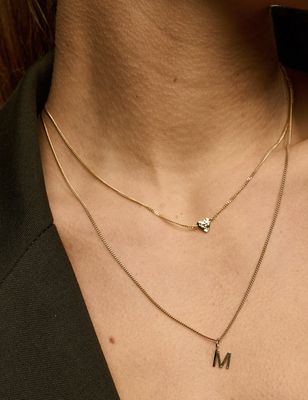 Te quiero necklace (goud en zilver) - anna+nina
