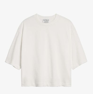 Loose fit T-Shirt - Off white - Catwalk junkie