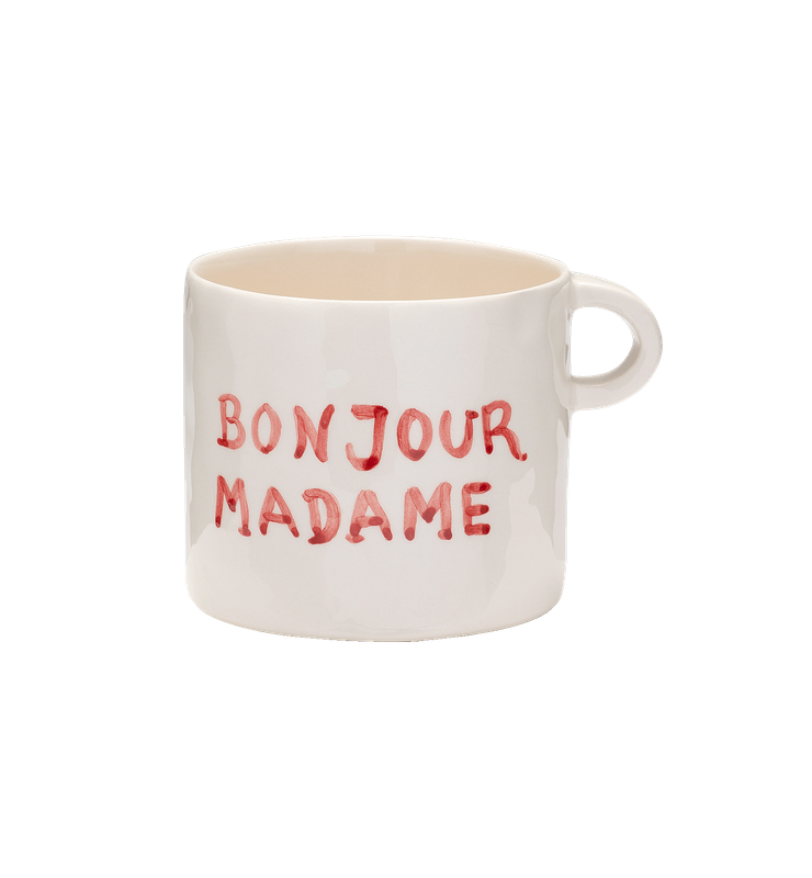 Bonjour Madame mug - anna+nina