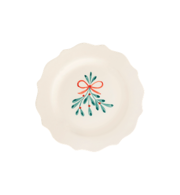 Mistletoe Breakfast Plate - anna+nina