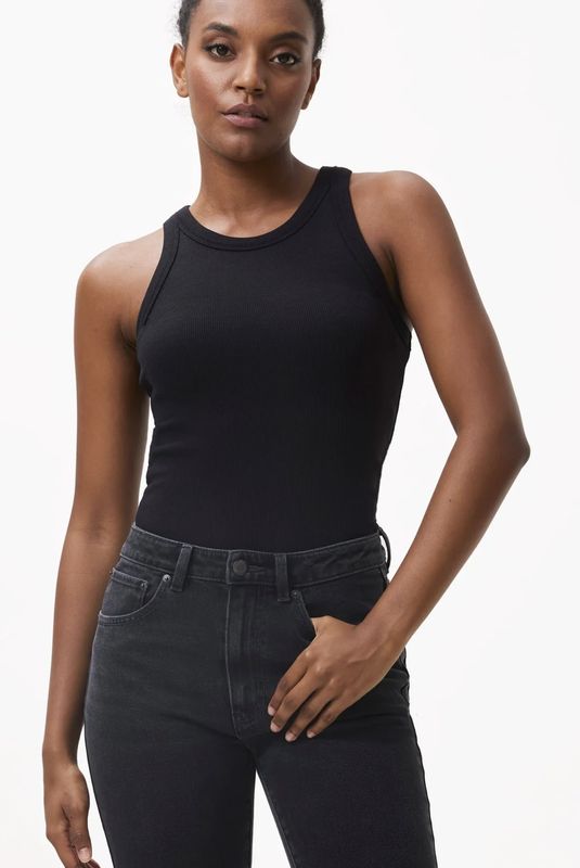 rib top black - catwalk junkie