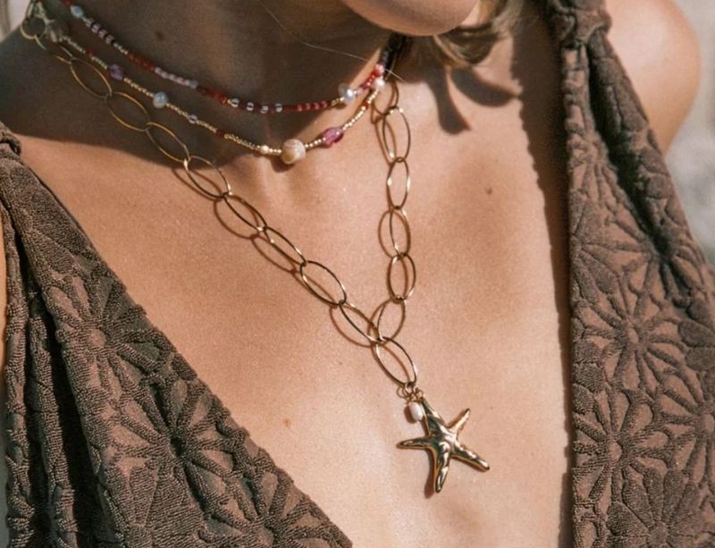 Ohana beach necklace - le veer