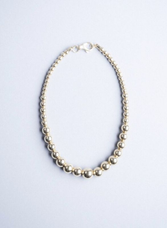 Libra gold short necklace - souvenirs de pomme