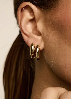 chubby hoop earrings - anna+nina