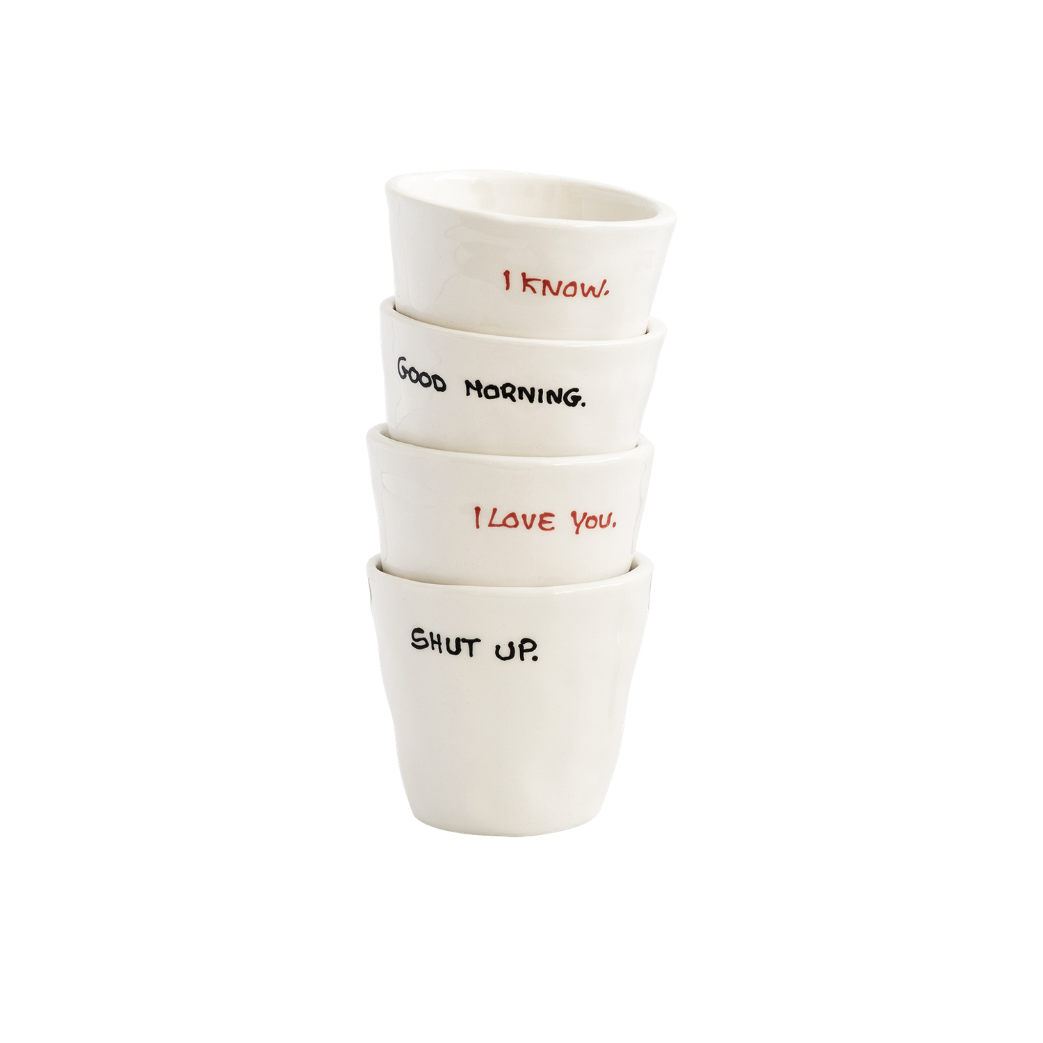 coffee cup - anna+nina, Tekst: Goodmorning