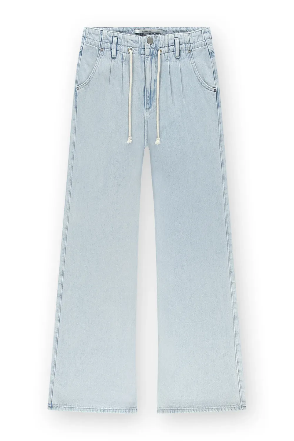Pleated jeans with Cord - homage to denim