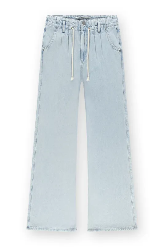 Pleated jeans with Cord - homage to denim