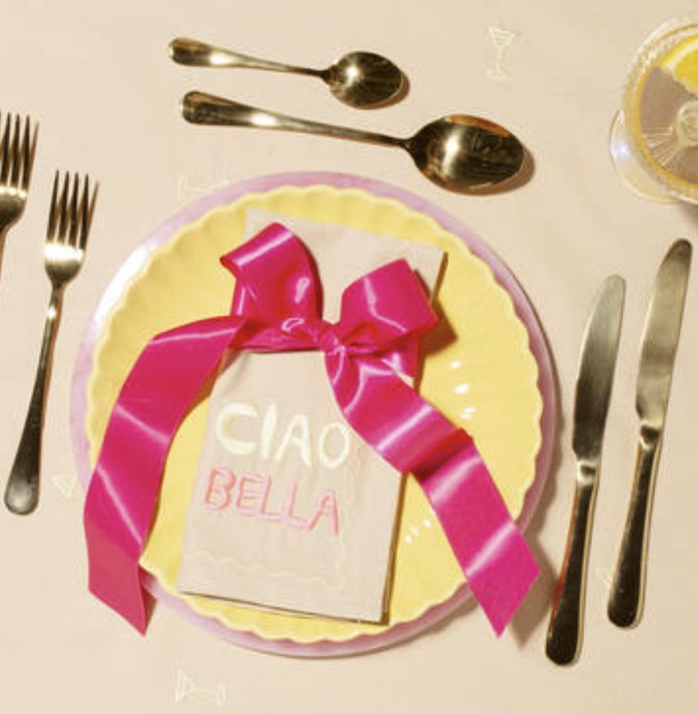 ciao bella napkins - vondels