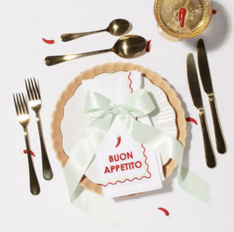 buon appetito napkins - vondels