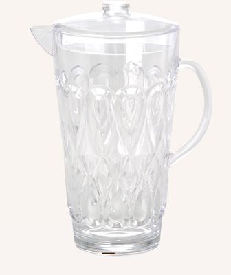 Kunststof Kan - Doorschijnend - rice