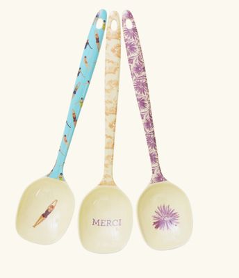 Tall opscheplepel (swimmer, merci, bloem) - rice