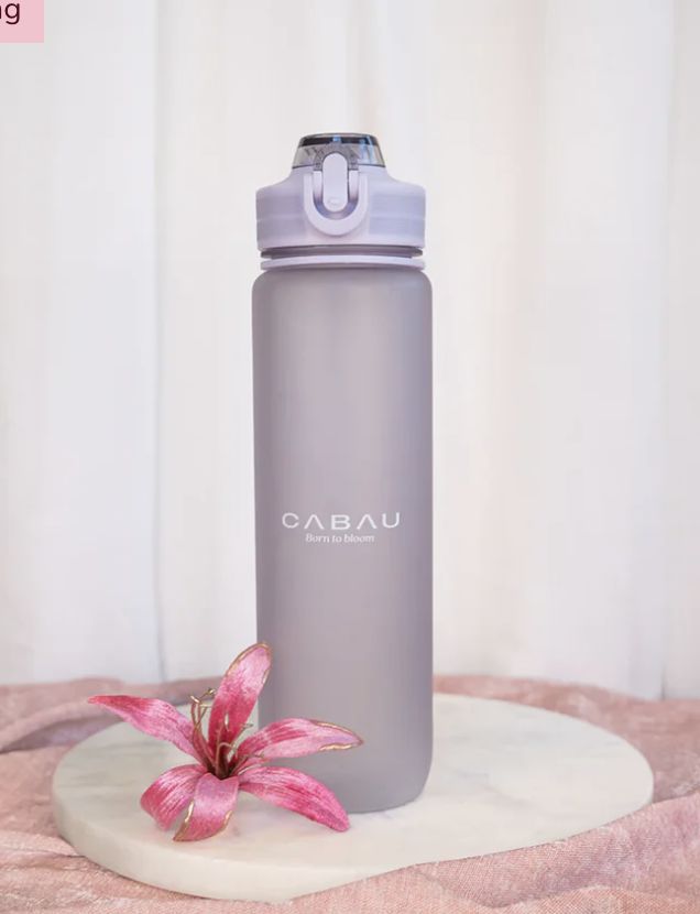 bloom water bottle (meerdere kleuren) - cabau, Colour: silky lavender