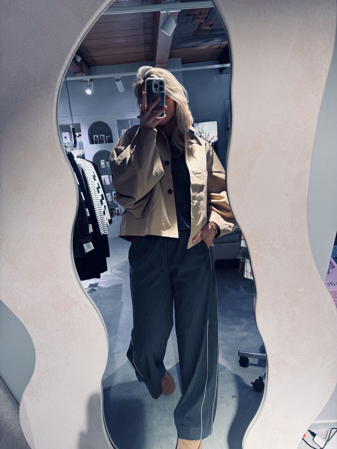 jogger trousers with piping - catwalk junkie