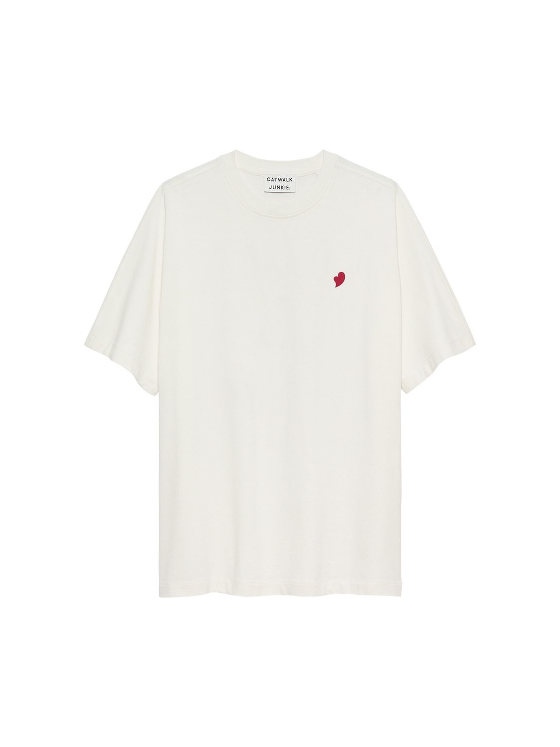 Oversized graphic T-shirt - Off white - catwalk junkie