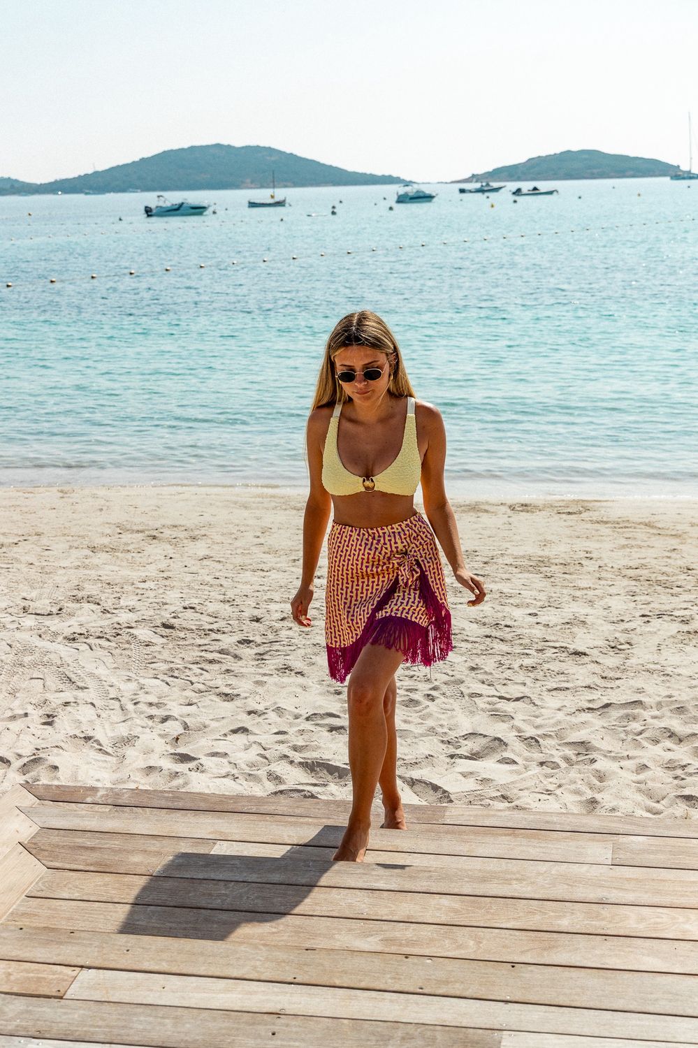 Sofia top butter yellow - heyb club