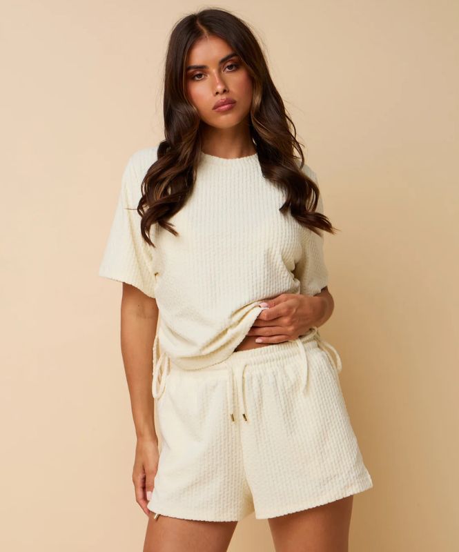 Nova shorts cream - heyb club