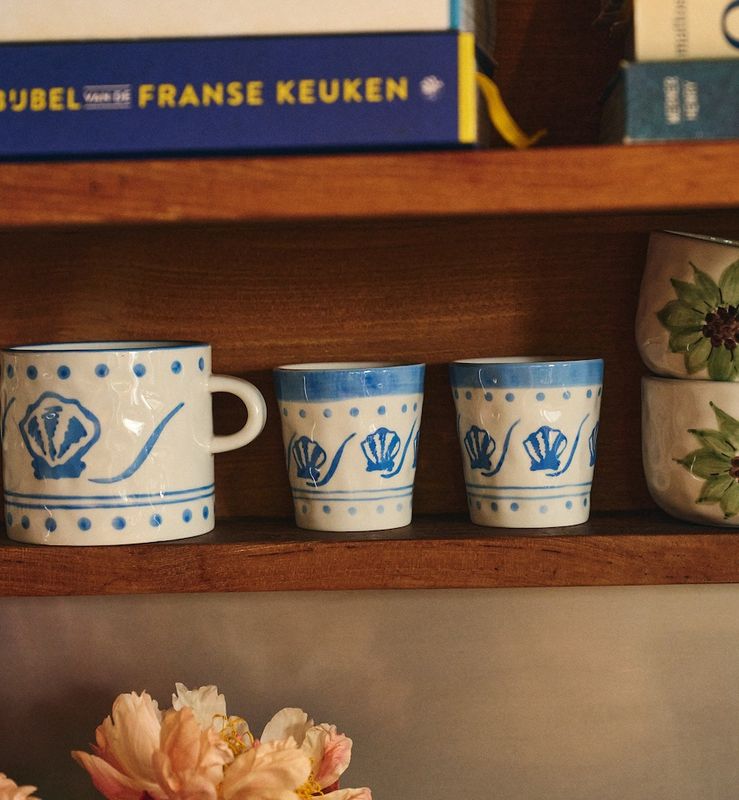 Azure Shore Coffee Cup - anna+nina