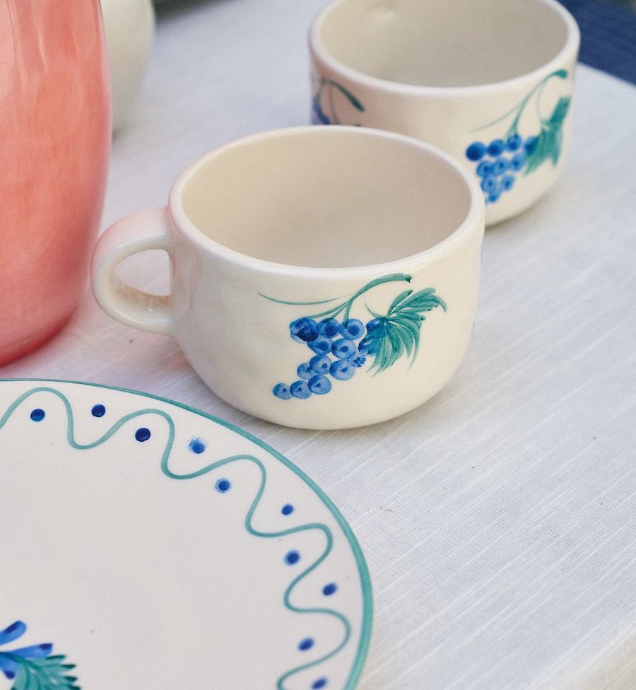 Grapevine Cappuccino Mug -anna+nina