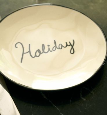 Holiday Dessert Plate -anna+nina