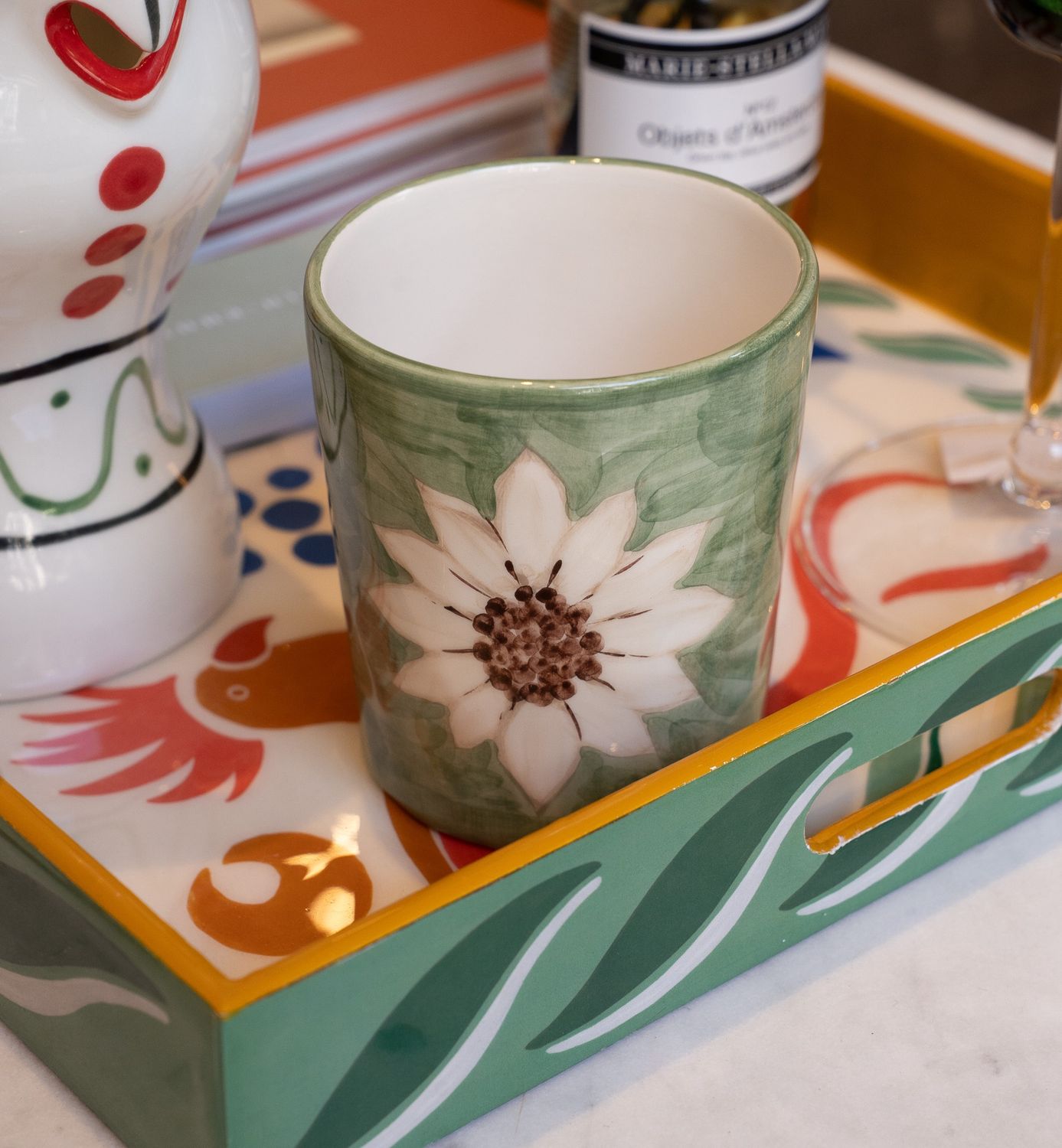 White Lotus Dreams pot -anna+nina