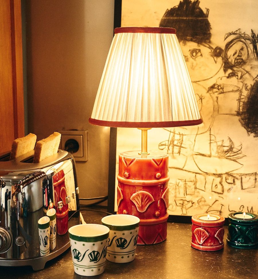 Tan Lines Lampshade -anna+nina