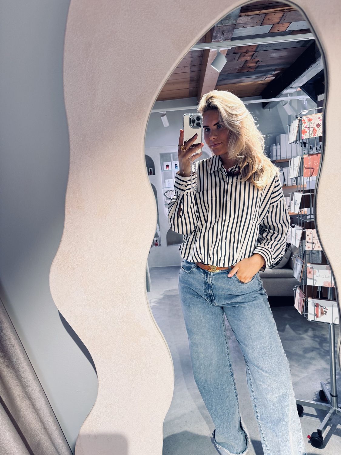 tuck in blouse vanilla - catwalk junkie