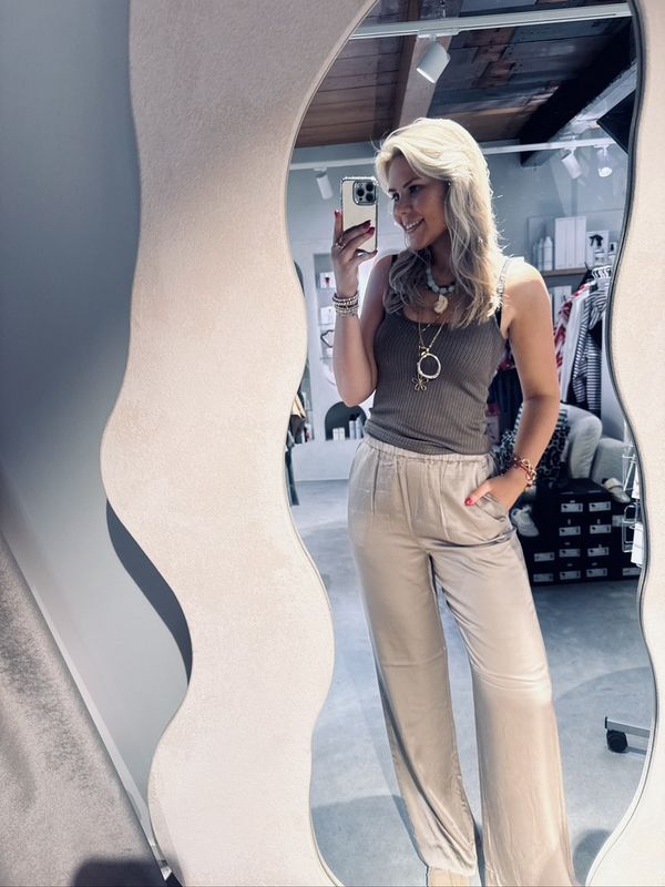 Natalie pants -  Faded Shitake - Another label