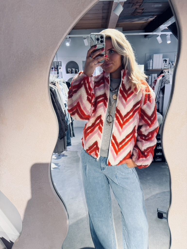 Sara jacket - bright herringbone   - Another label