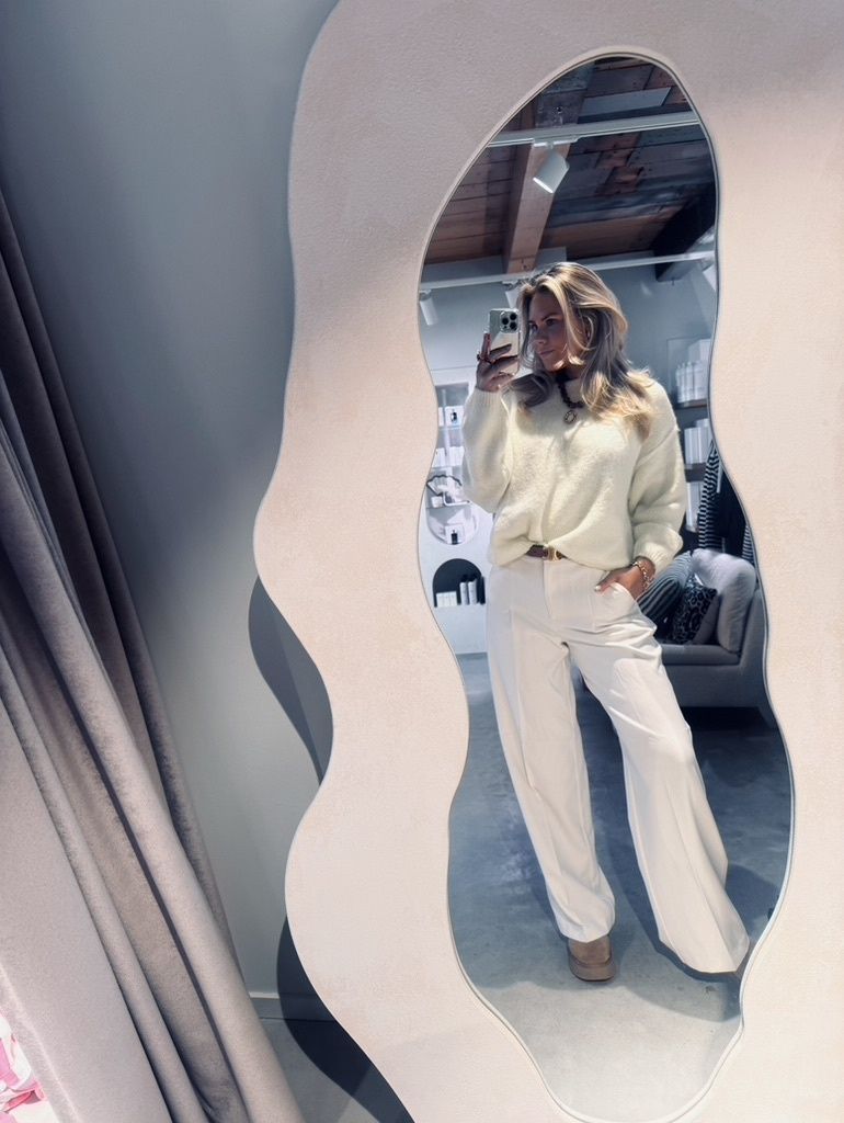 Emmy pants off white - another label