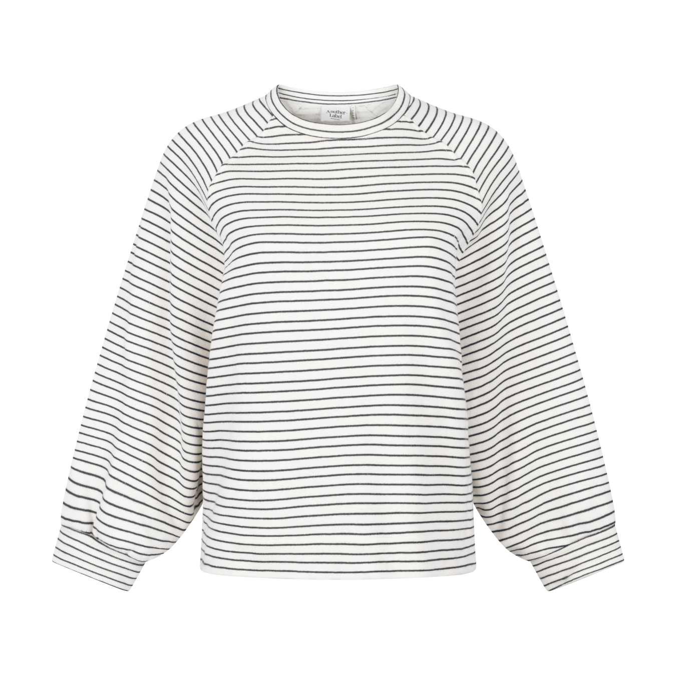 Flori stripe sweat - Navy white stripe  - Another label