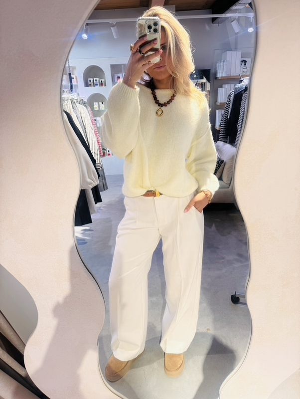 Roxane knitted pull l/s - another label