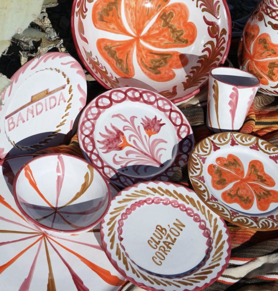 bord dos flores 20cm - lenta living