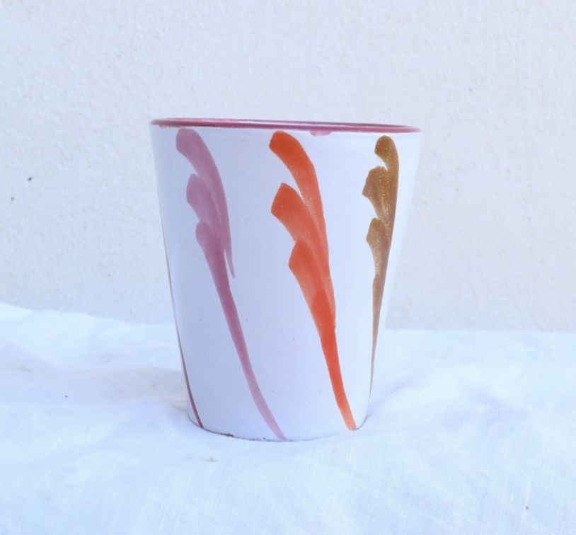 Mok 4 kleuren strepen - lenta living