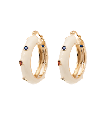 Tutti Frutti Hoop Earrings - anna+nina