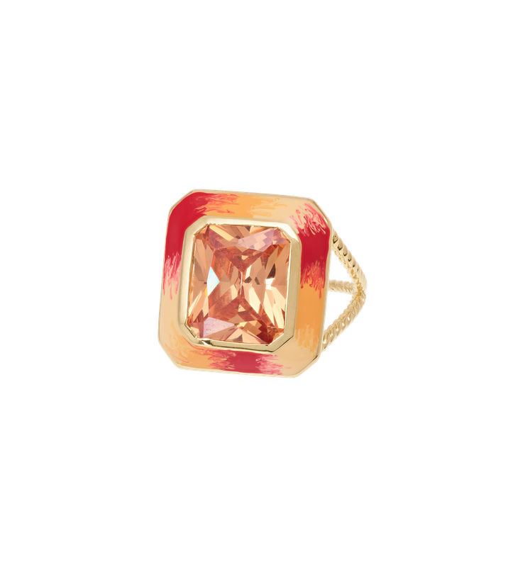 Alba Rosso Ring - anna+nina