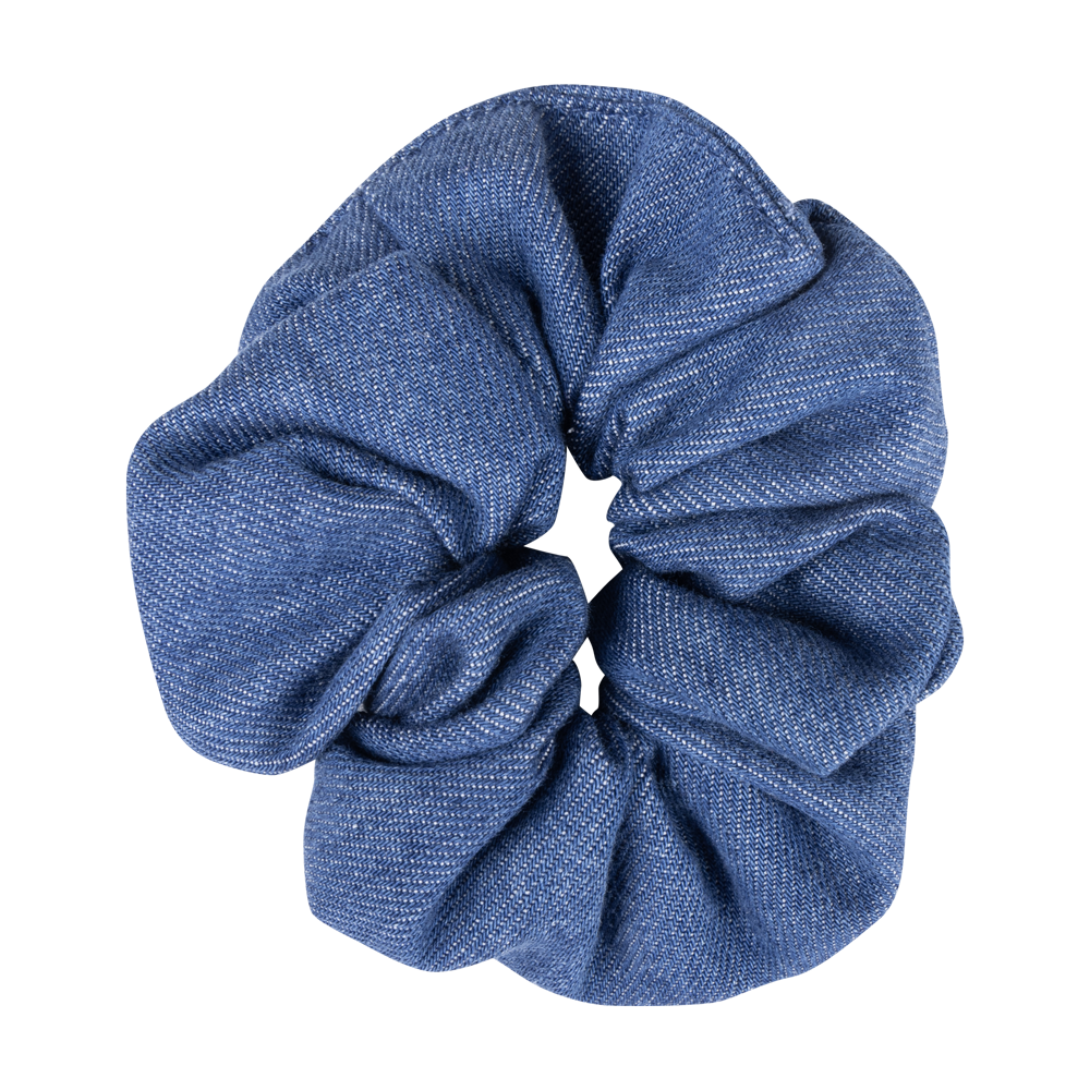 Stephanie denim scrunchie - Mid Blue Denim - Another label