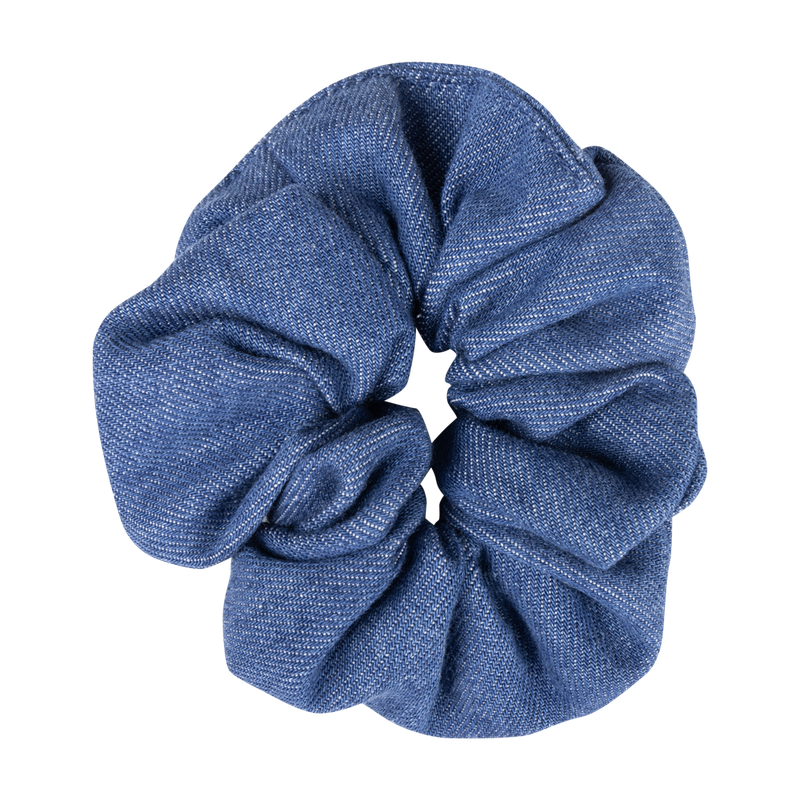 Stephanie denim scrunchie - Mid Blue Denim - Another label