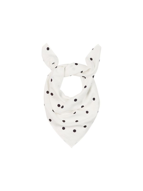 Dotted scarf -catwalk junkie